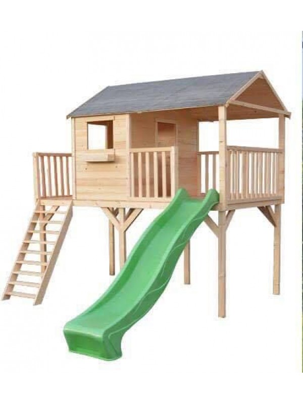 Casuta de gradina pentru copii PLUTO cu doua terase